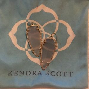 Kendra Scott Skylar earrings in Slate